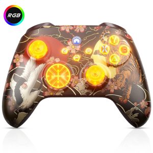 Wifi Game Controller for XBox One/S/X/Series S/X/PC,RGB Wireless Gamepads